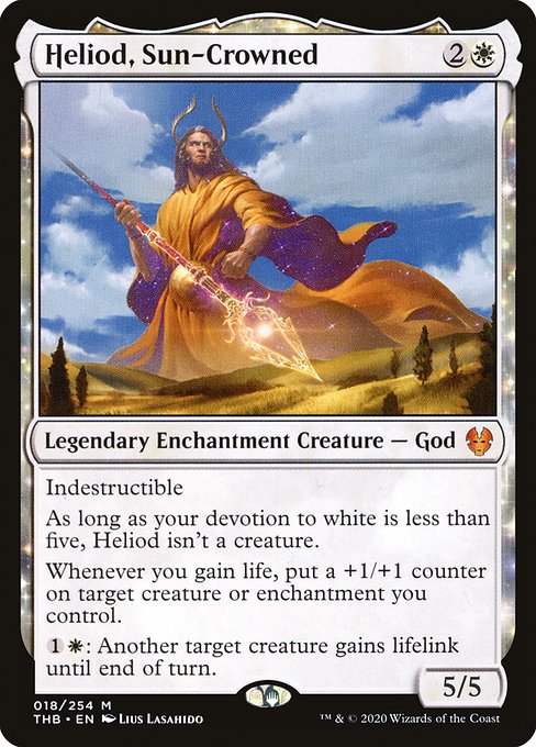 Heliod, Sun-Crowned (18) - NM