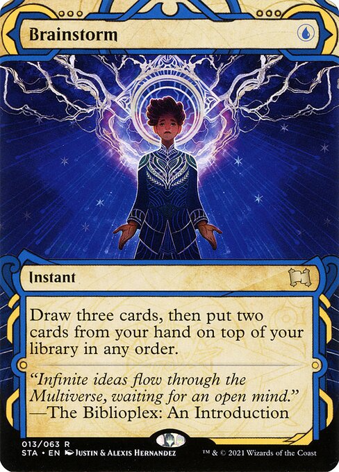 Brainstorm (13) - BORDERLESS - NM