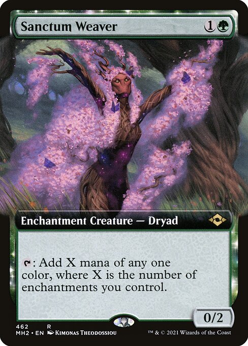 Sanctum Weaver (462) - EXTENDED ART - NM