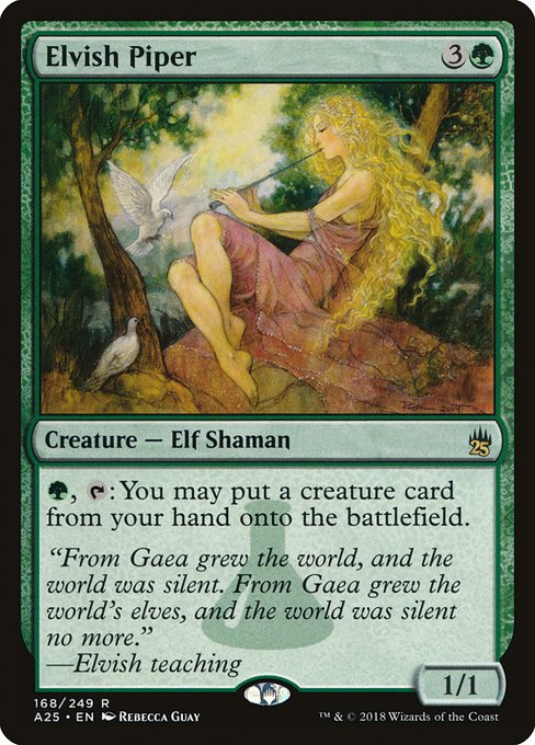 Elvish Piper (168) - NM