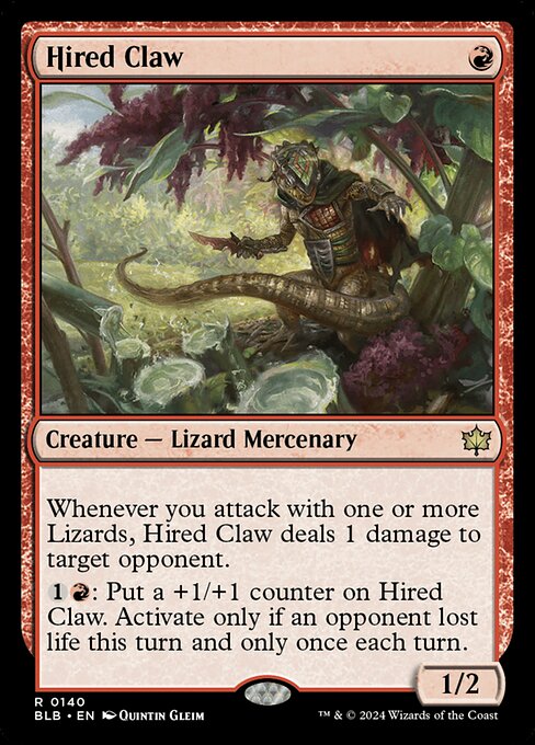 Hired Claw (140) (Foil) - NM