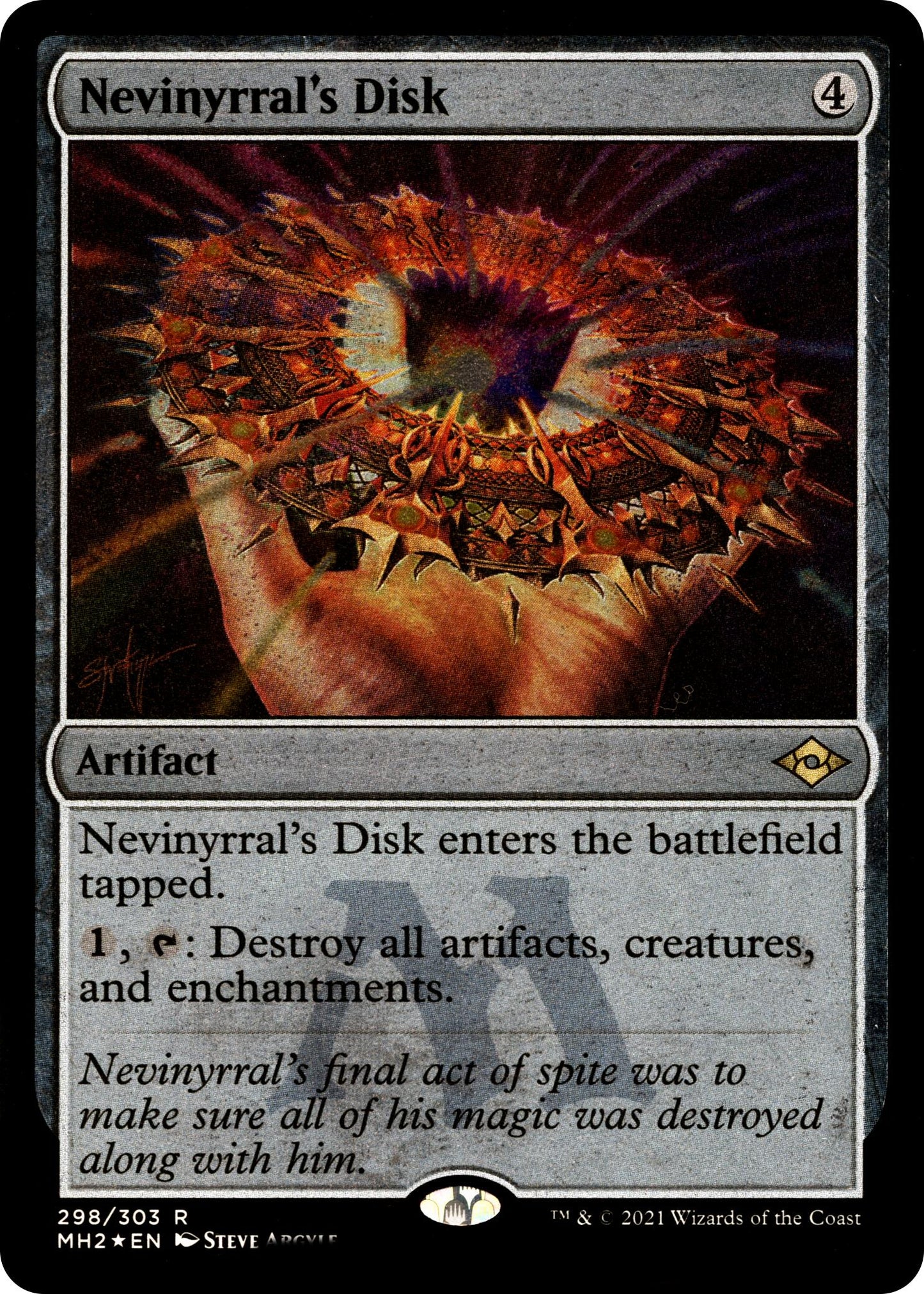 Nevinyrral's Disk (Foil Etched)
