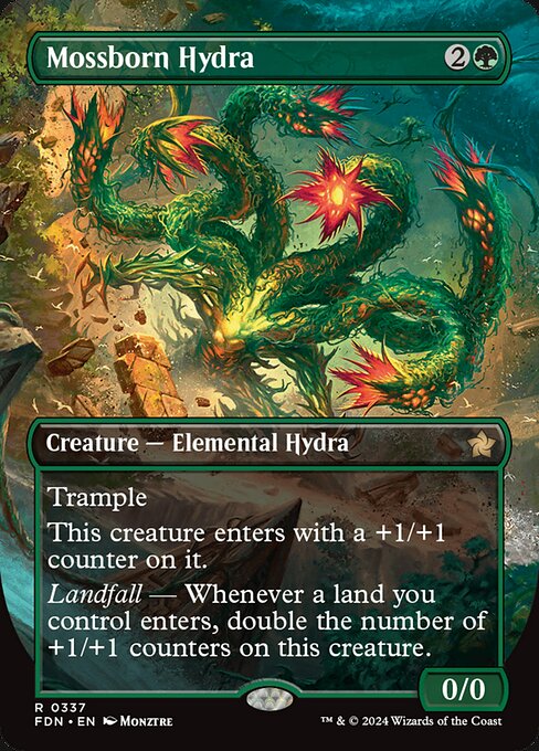 Mossborn Hydra (337) - BORDERLESS - NM