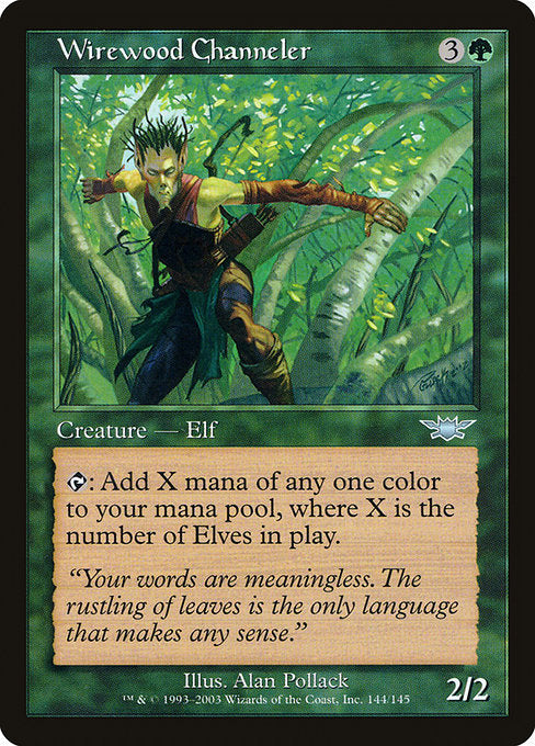 Wirewood Channeler (144) - NM