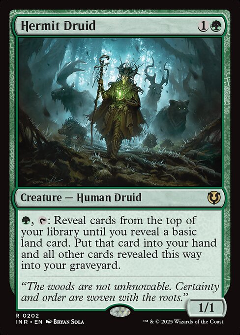 Hermit Druid (202) - NM