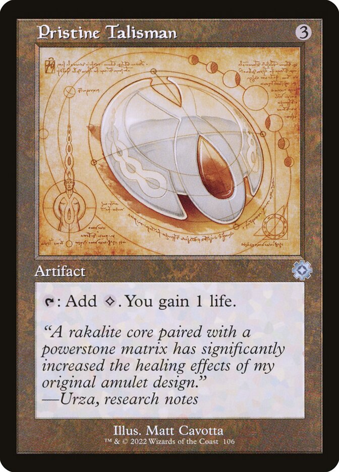 Pristine Talisman (Schematic)