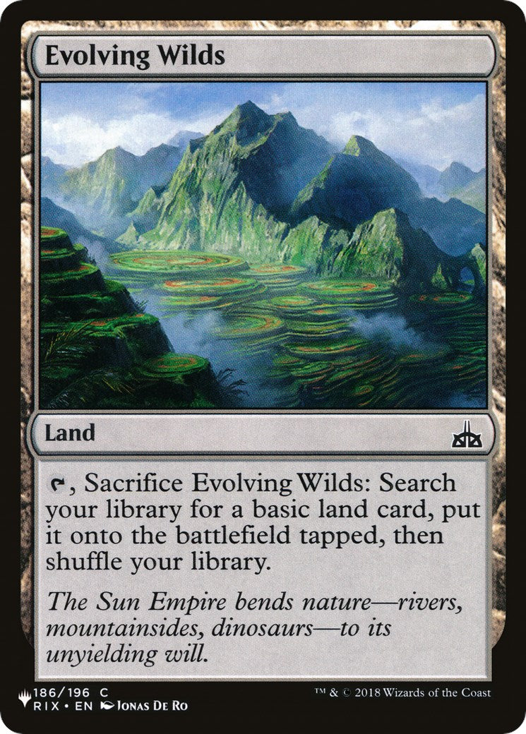 Evolving Wilds (RIX)