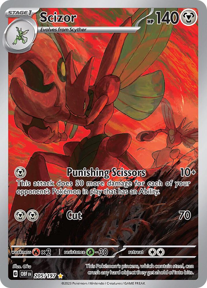 Scizor 205 - NM