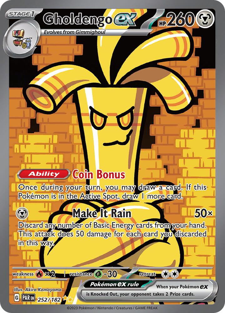 Gholdengo ex 252 (Holofoil) - NM