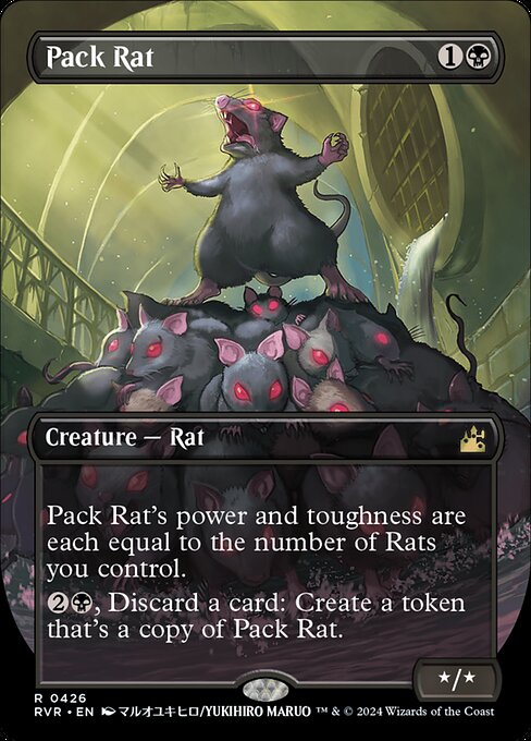 Pack Rat (426) - BORDERLESS - NM