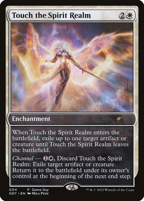 Touch the Spirit Realm (4) - FULL ART - NM