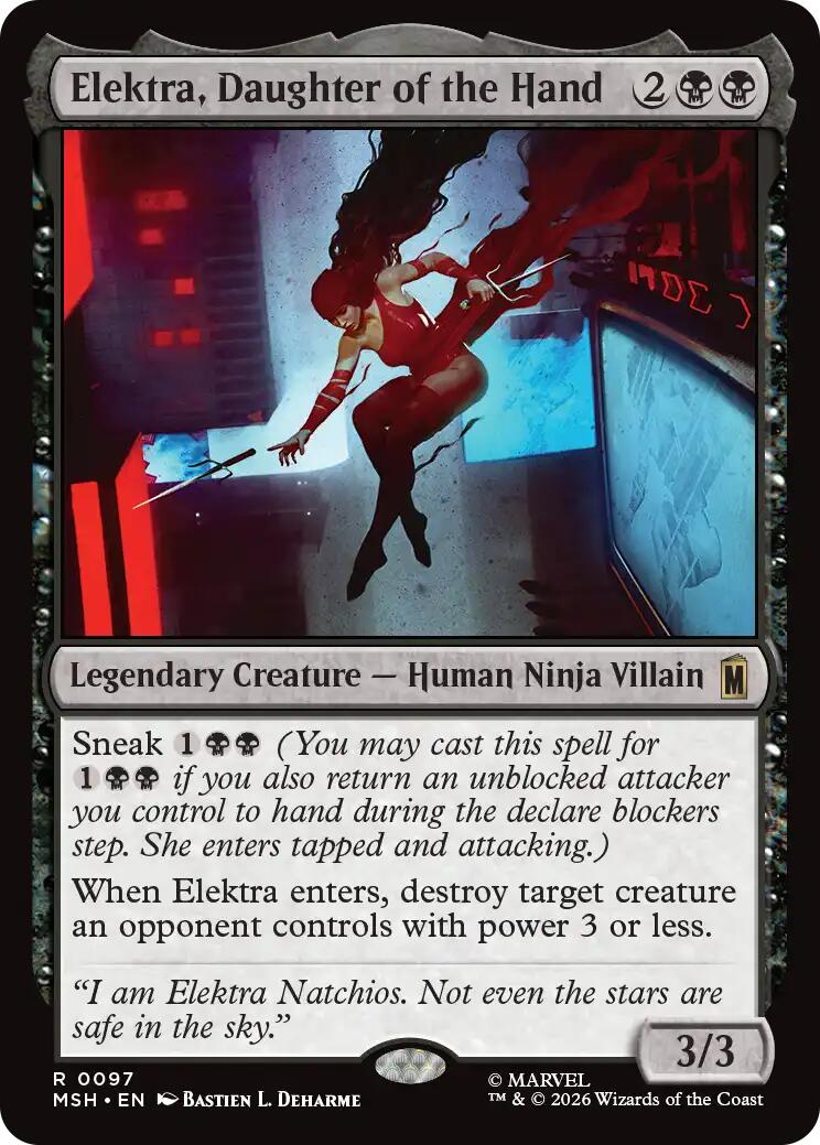 Elektra, Daughter of the Hand