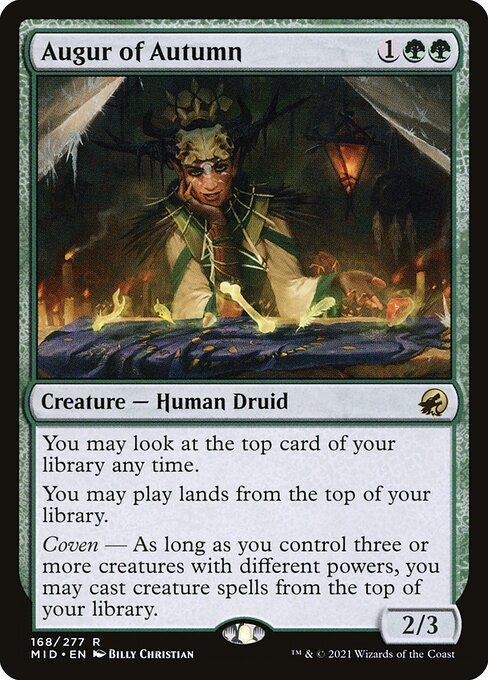 Augur of Autumn (168) (Foil) - NM
