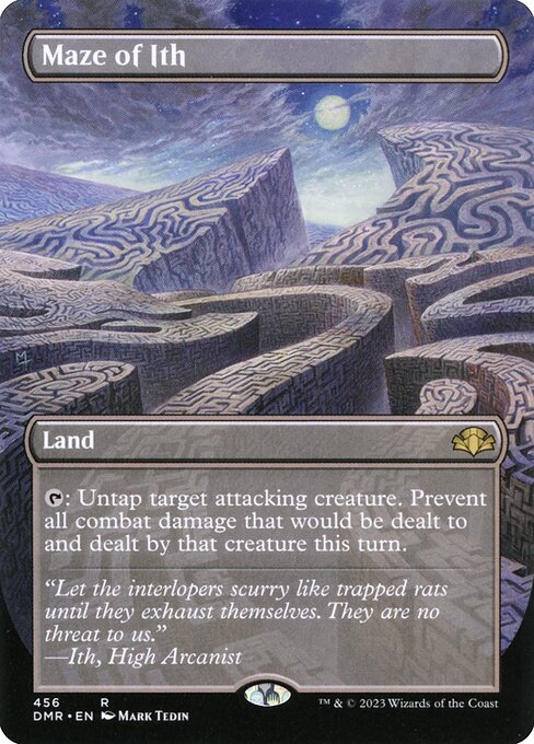 Maze of Ith (456) - BORDERLESS - FULL ART - NM