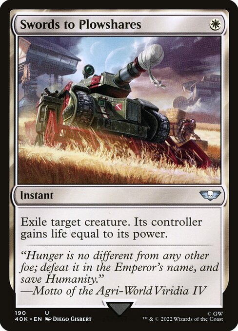 Swords to Plowshares (190) - NM