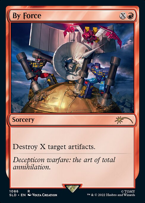 By Force (1086) (Foil) - NM