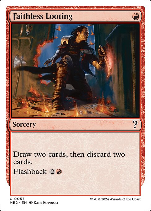 Faithless Looting (57) - NM