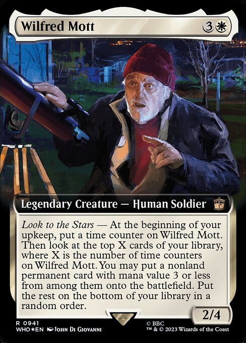 Wilfred Mott (941) - EXTENDED ART (Foil) - NM