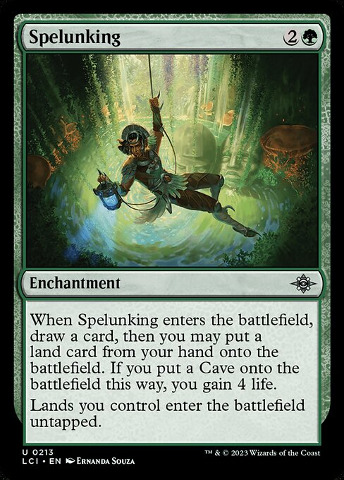 Spelunking (213) (Foil) - NM
