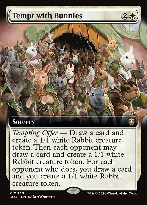 Tempt with Bunnies (49) - EXTENDED ART - NM