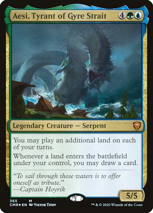 Aesi, Tyrant of Gyre Strait (365) (Foil) - LP