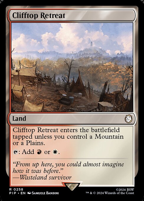 Clifftop Retreat (258) (Foil) - NM