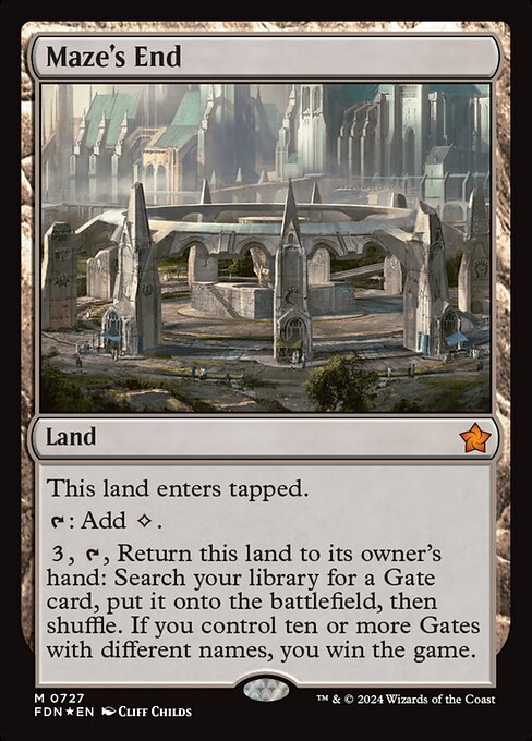 Maze's End (727) (Foil) - NM