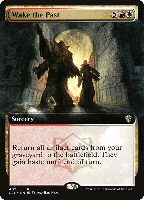 Wake the Past (402) - EXTENDED ART - NM