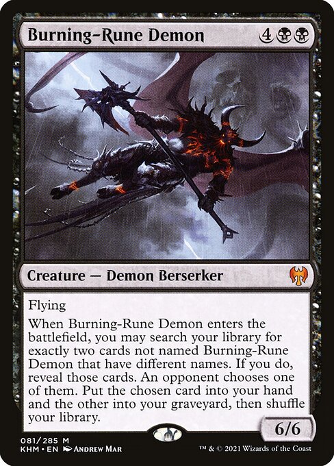 Burning-Rune Demon (81) - LP