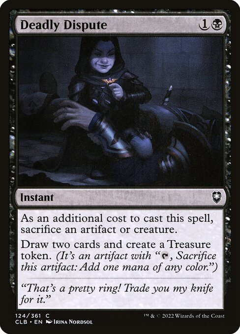 Deadly Dispute (124) (Foil) - NM