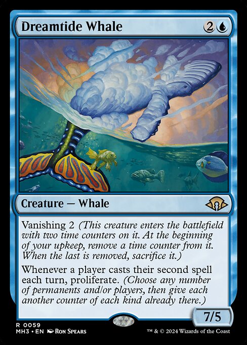 Dreamtide Whale (59) - NM