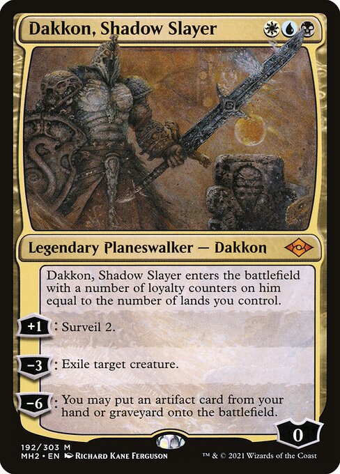 Dakkon, Shadow Slayer (192) (Foil) - NM