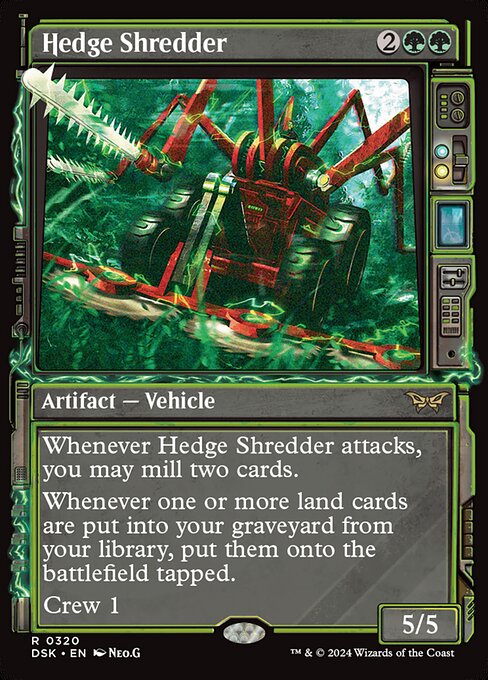 Hedge Shredder (320) - SHOWCASE - NM