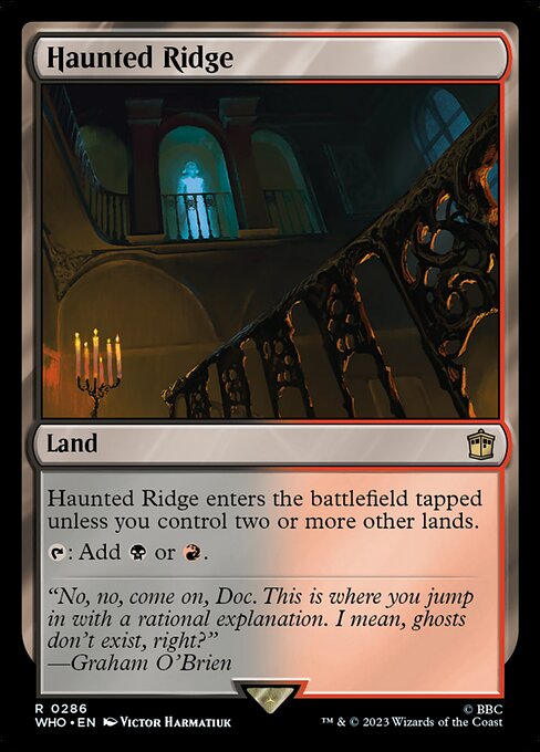 Haunted Ridge (286) (Foil) - NM