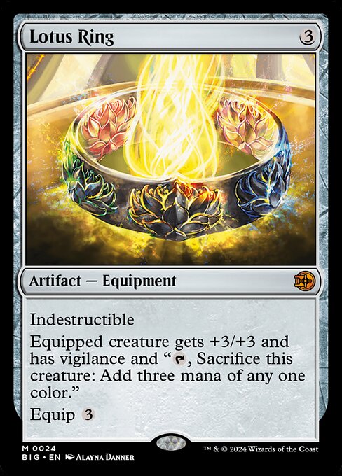 Lotus Ring (24) (Foil) - NM