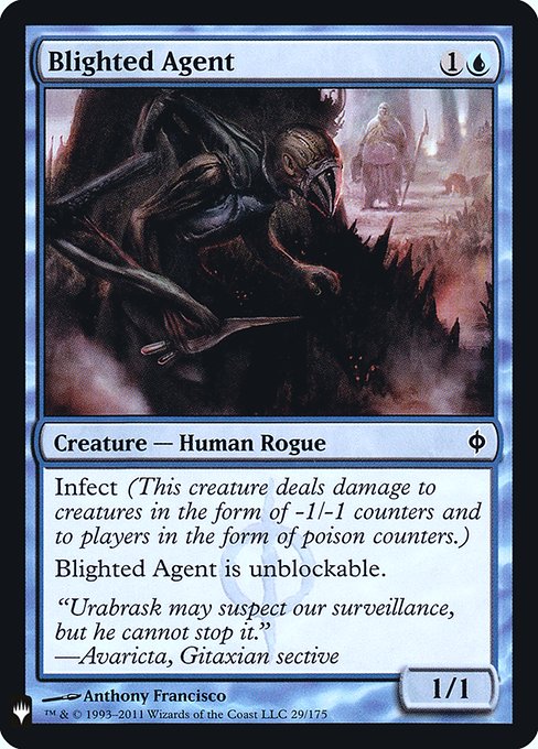 Blighted Agent (NPH-29) (Foil) - NM