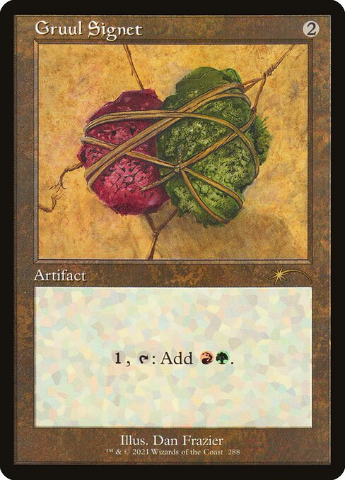Gruul Signet (288) (Etched) - NM
