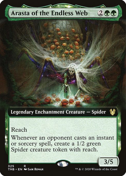 Arasta of the Endless Web (325) - EXTENDED ART (Foil) - NM