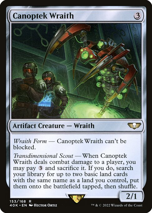 Canoptek Wraith (153) - NM
