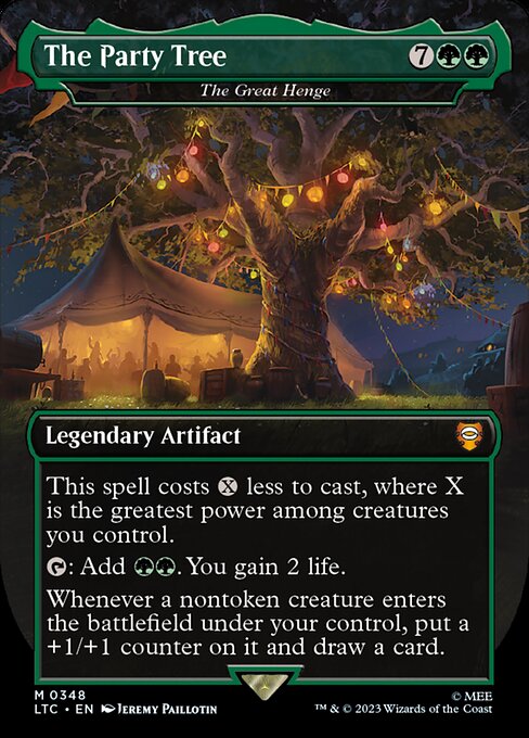 The Great Henge (348) - BORDERLESS - FULL ART (Foil) - NM