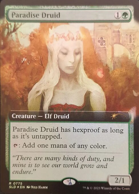 Paradise Druid (775) - EXTENDED ART (Foil) - NM