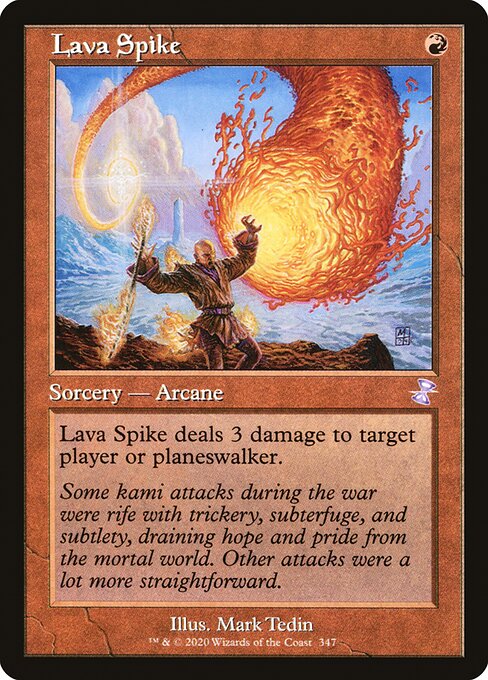 Lava Spike (347) - NM