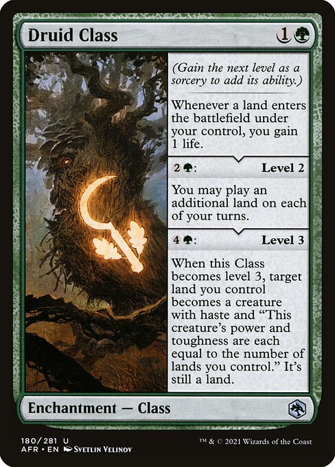 Druid Class (180) - NM