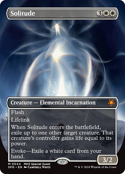 Solitude (44) - BORDERLESS - FULL ART (Foil) - NM
