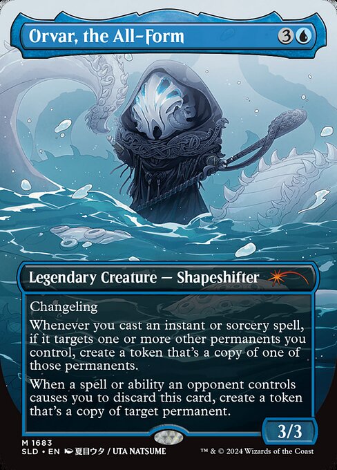 Orvar, the All-Form (1683) - BORDERLESS - FULL ART (Foil) - NM