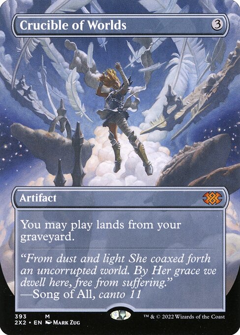 Crucible of Worlds (393) - BORDERLESS - NM