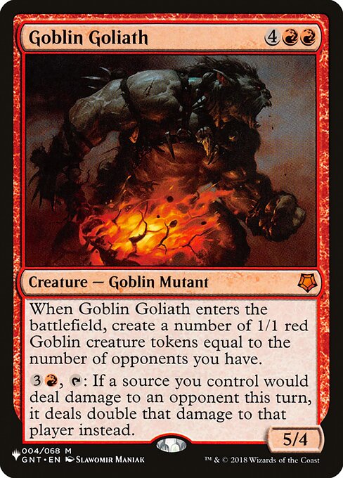 Goblin Goliath (GNT-4) - NM