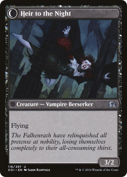 Heir of Falkenrath (Back)