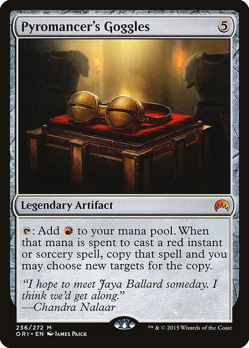 Pyromancer's Goggles (236) - NM