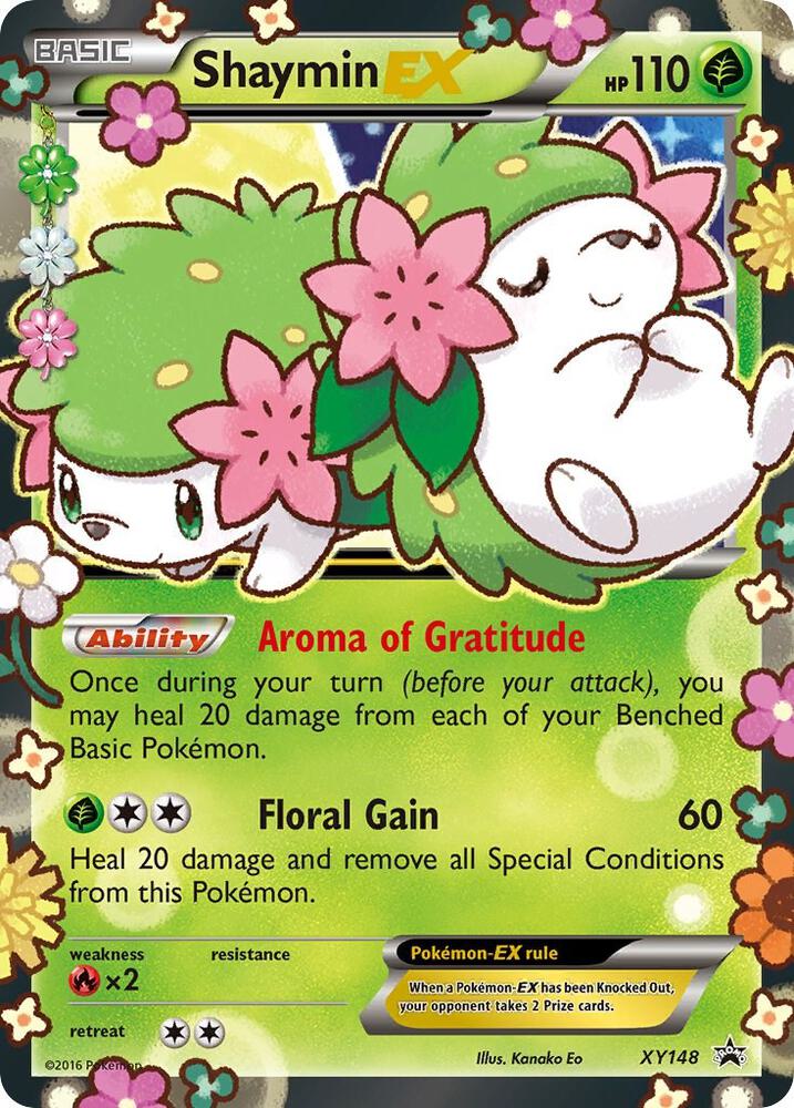 Shaymin EX XY148 (Holofoil) - LP